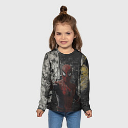 Лонгслив детский Spider man night, цвет: 3D-принт — фото 2