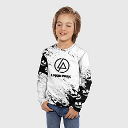 Лонгслив детский Marshmello x Linkin park, цвет: 3D-принт — фото 2