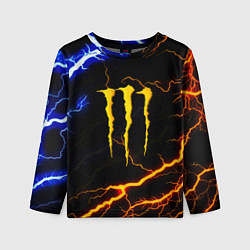 Лонгслив детский Monster energy storm, цвет: 3D-принт