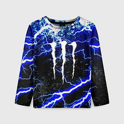 Лонгслив детский Monster storm energy, цвет: 3D-принт