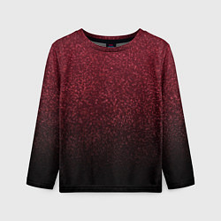 Лонгслив детский Амарантовый градиент крошка, цвет: 3D-принт
