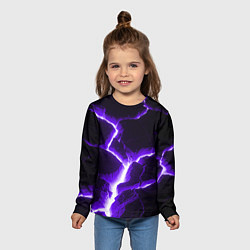 Лонгслив детский The rift, цвет: 3D-принт — фото 2