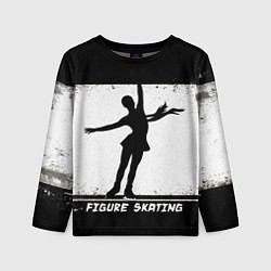 Лонгслив детский Figure skating, цвет: 3D-принт