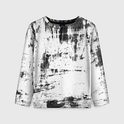 Детский лонгслив Color black and white
