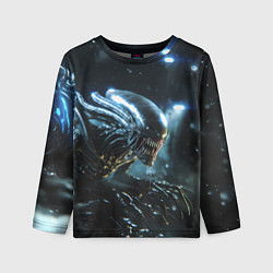 Лонгслив детский Чужой космос, цвет: 3D-принт