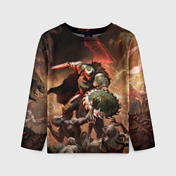 Лонгслив детский Doom dark ages, цвет: 3D-принт