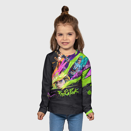 Детский лонгслив Fragpunk / 3D-принт – фото 5