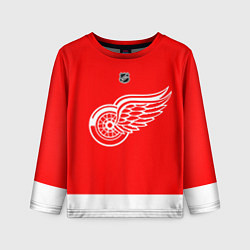 Лонгслив детский Detroit Red Wings red, цвет: 3D-принт