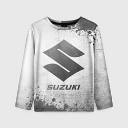 Лонгслив детский Suzuki - white gradient, цвет: 3D-принт