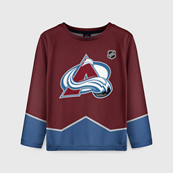 Лонгслив детский Colorado Avalanche - NHL team, цвет: 3D-принт