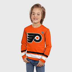 Лонгслив детский Philadelphia Flyers - NHL team, цвет: 3D-принт — фото 2