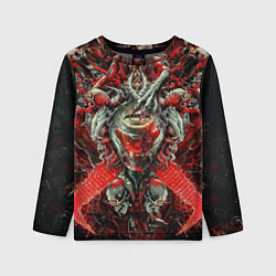 Детский лонгслив Doom постер к игре