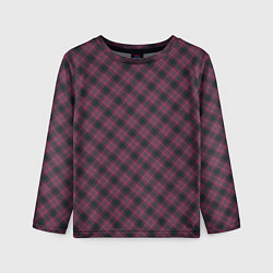 Детский лонгслив Tartan
