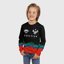 Лонгслив детский Dagestan, цвет: 3D-принт — фото 2
