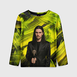 Детский лонгслив Bones держит трость