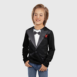 Лонгслив детский Костюм финалиста 456 из игры в кальмара, цвет: 3D-принт — фото 2