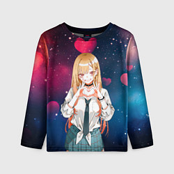Лонгслив детский Марин Китагава с любовью - Эта фарфоровая кукла вл, цвет: 3D-принт