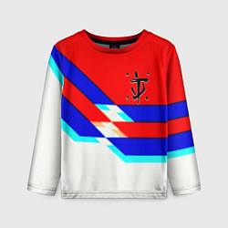 Лонгслив детский Doom geometry cyber sport, цвет: 3D-принт