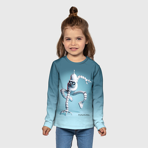 Детский лонгслив Spider Bender - meme / 3D-принт – фото 5