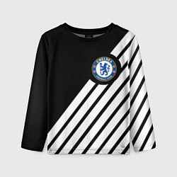 Лонгслив детский Chelsea geometry sport, цвет: 3D-принт