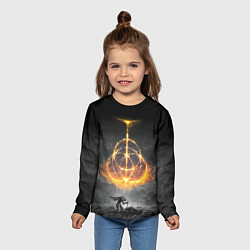 Лонгслив детский Elden Ring - poster, цвет: 3D-принт — фото 2