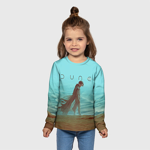 Детский лонгслив Пол Атрейдес Dune part one / 3D-принт – фото 5