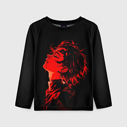 Лонгслив детский Клинок, рассекающий демонов Танддиро, цвет: 3D-принт