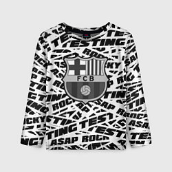 Лонгслив детский AAP Rocky barcelona, цвет: 3D-принт