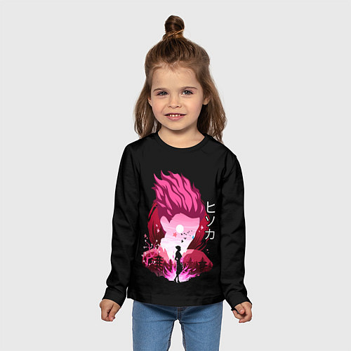 Детский лонгслив Хисока из аниме Хантер х Хантер / 3D-принт – фото 5