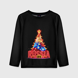 Лонгслив детский Christmas day, цвет: 3D-принт