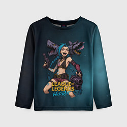 Лонгслив детский League of Legends Jinx, цвет: 3D-принт