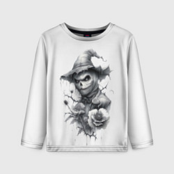 Детский лонгслив Eerie Scarecrow
