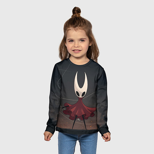 Детский лонгслив Hollow Knight - Silksong / 3D-принт – фото 5
