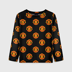 Детский лонгслив Manchester United Pattern