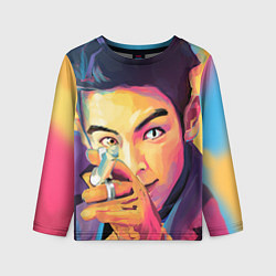 Лонгслив детский Big Bang Art, цвет: 3D-принт