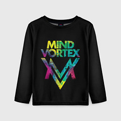 Лонгслив детский Mind Vortex Colour, цвет: 3D-принт