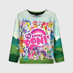 Лонгслив детский My Little Pony, цвет: 3D-принт