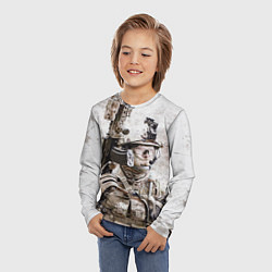Лонгслив детский ФСБ Альфа, цвет: 3D-принт — фото 2
