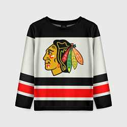 Детский лонгслив Chicago Blackhawks