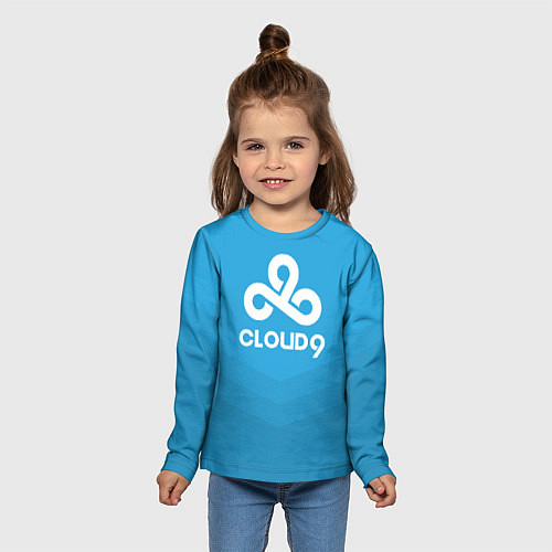 Детский лонгслив Cloud 9 / 3D-принт – фото 5