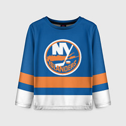 Лонгслив детский New York Islanders, цвет: 3D-принт