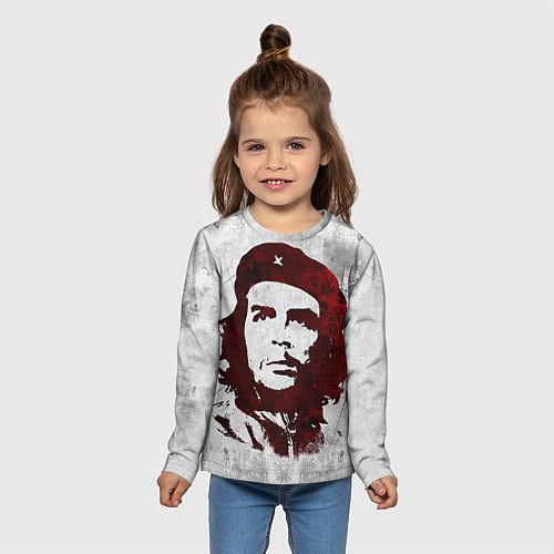 Детский лонгслив Че Гевара / 3D-принт – фото 5