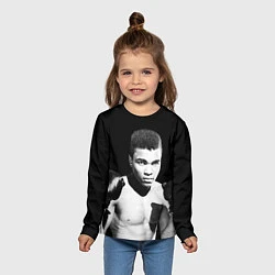 Лонгслив детский Muhammad Ali, цвет: 3D-принт — фото 2