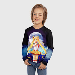 Лонгслив детский Сейлор Мун, цвет: 3D-принт — фото 2