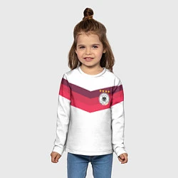 Лонгслив детский Сборная Германии по футболу, цвет: 3D-принт — фото 2