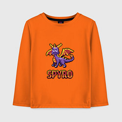 Детский лонгслив Spyro: 8 bit