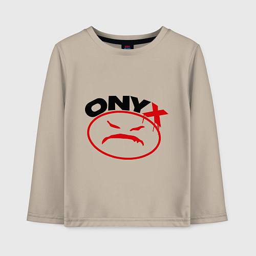Детский лонгслив Onyx / Миндальный – фото 1