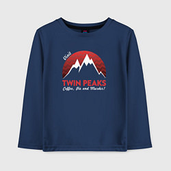 Детский лонгслив Twin Peaks: Pie & Murder