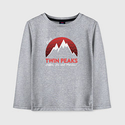 Детский лонгслив Twin Peaks: Pie & Murder