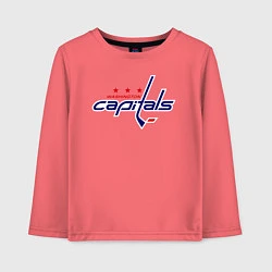 Детский лонгслив Washington Capitals